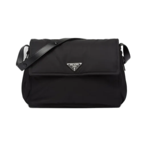 Prada Traveller Re-Nylon Large Padded Shoulder Bag