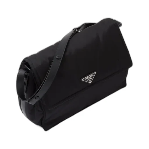 Prada Traveller Re-Nylon Large Padded Shoulder Bag