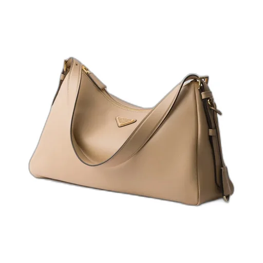 Prada AimÉE Large Leather Shoulder Bag