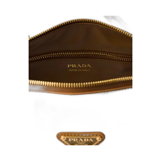 Medium Leather Top-Handle Bag With Padlock