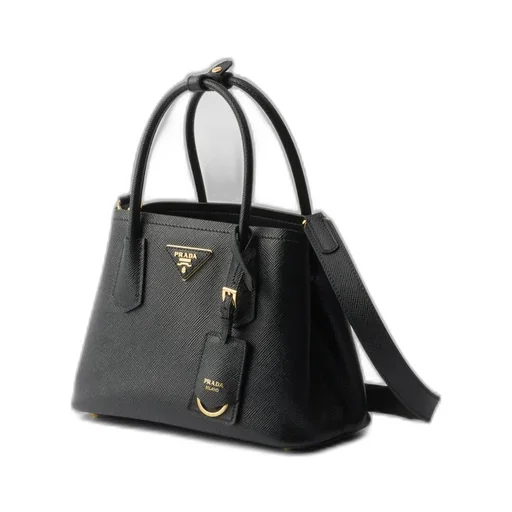 Small Prada Double Saffiano Leather Bag