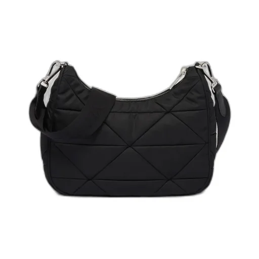 Padded Re-Nylon Shoulder Bag