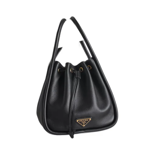 Prada Darling Leather Mini Bucket Bag