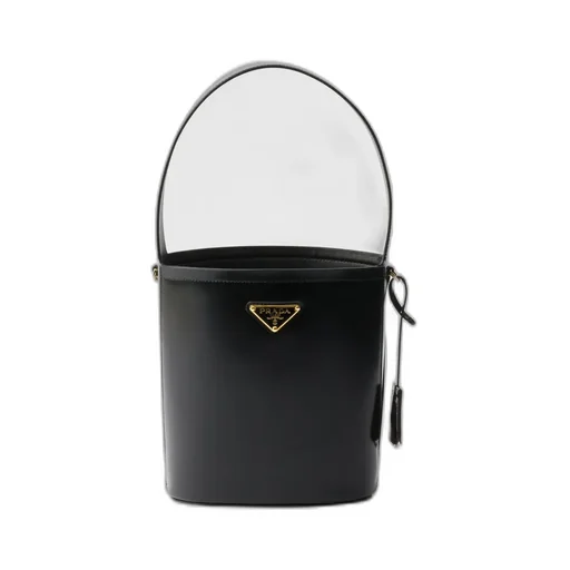 Brushed Leather Mini Bucket Bag