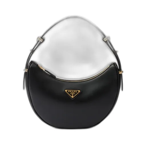 Prada Arqué Small Leather Shoulder Bag