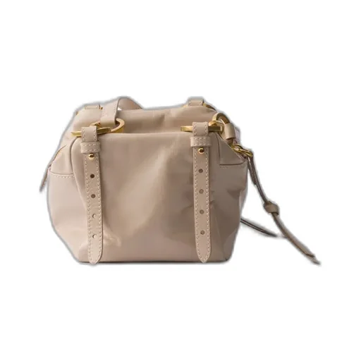 Prada Dangle Leather Top-Handle Mini-Bag