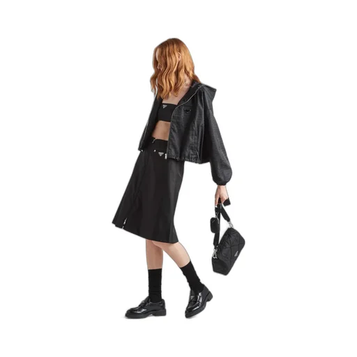 Padded Re-Nylon Shoulder Bag