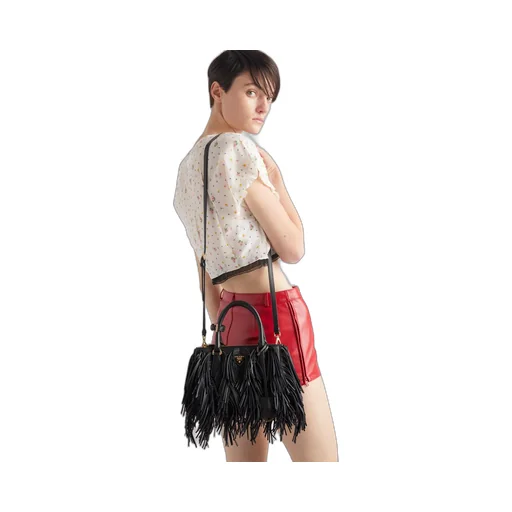 Small Prada Galleria Leather Bag