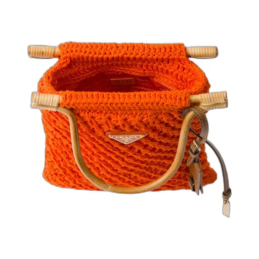 Cotton Crochet Mini-Handbag