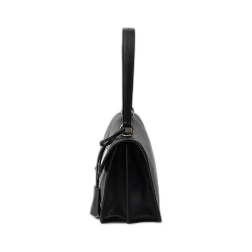 Prada Soft Sound Medium Leather Shoulder Bag