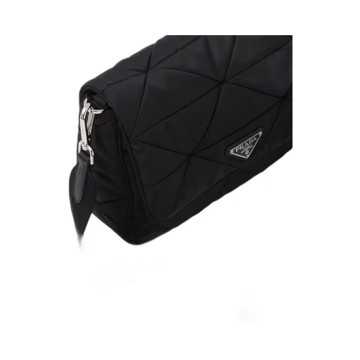 Padded Re-Nylon Shoulder Bag