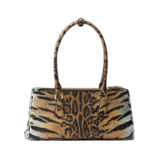 Prada Galleria Medium Printed Saffiano Leather Bag