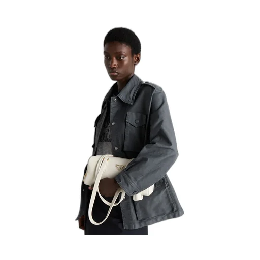 Medium Leather Top-Handle Bag With Padlock
