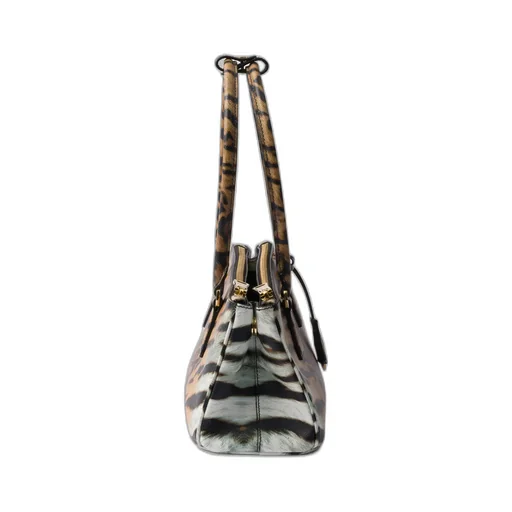 Prada Galleria Medium Printed Saffiano Leather Bag