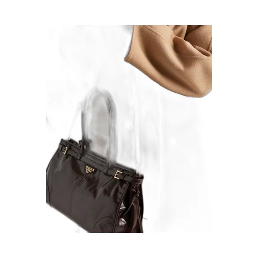 Prada Bonnie Large Leather Handbag