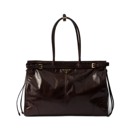 Prada Bonnie Extra Large Leather Handbag