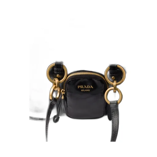 Prada Dangle Medium Leather Top-Handle Bag