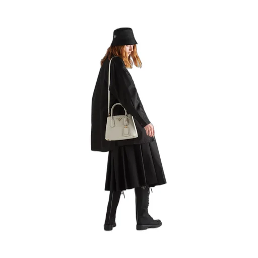 Small Prada Double Saffiano Leather Bag