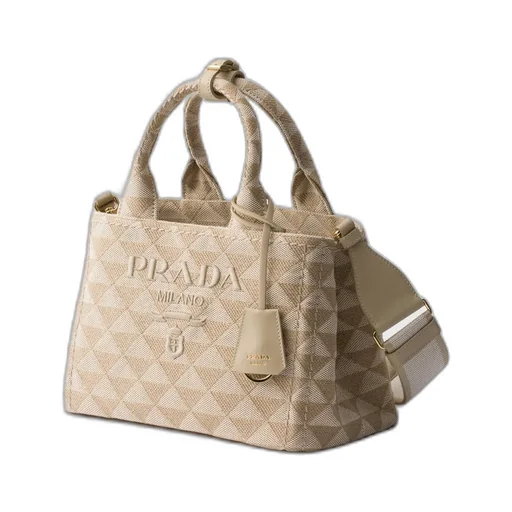 Small Embroidered Fabric Handbag
