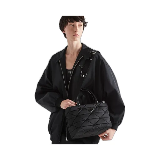 Small Re-Nylon Padded Tote Bag