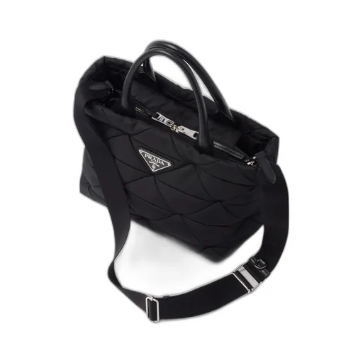 Small Re-Nylon Padded Tote Bag