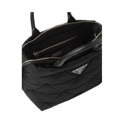 Small Re-Nylon Padded Tote Bag