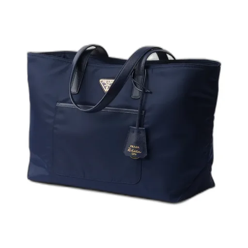 Prada Re-Edition 1978 Medium Re-Nylon And Saffiano Leather Tote Bag