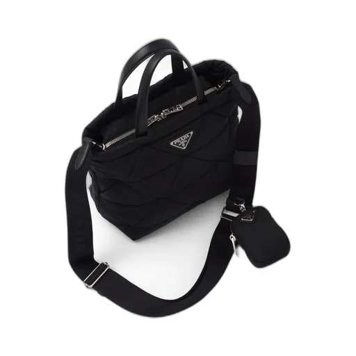 Padded Re-Nylon Tote Bag