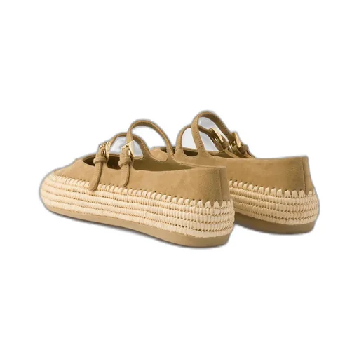 Suede Ballerinas