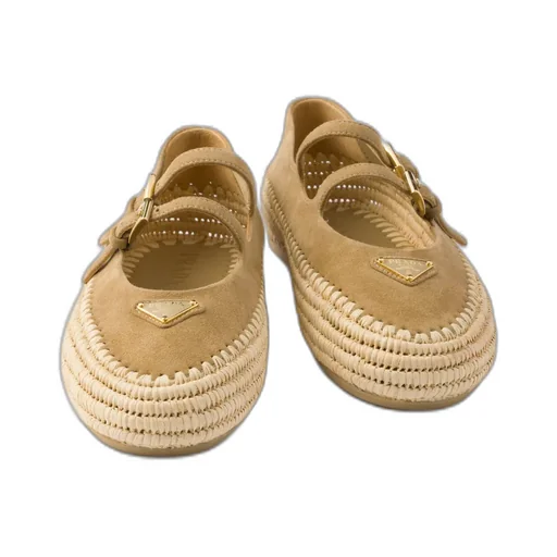 Suede Ballerinas