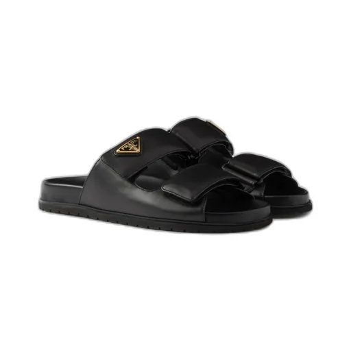 Nappa Leather Slides