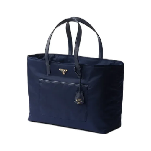Prada Re-Edition 1978 Large Re-Nylon And Saffiano Leather Tote Bag