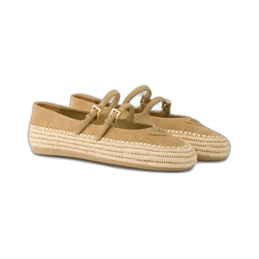 Suede Ballerinas