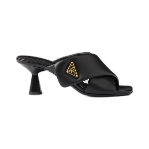 Padded Nappa Leather Sandals