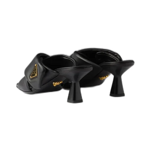 Padded Nappa Leather Sandals