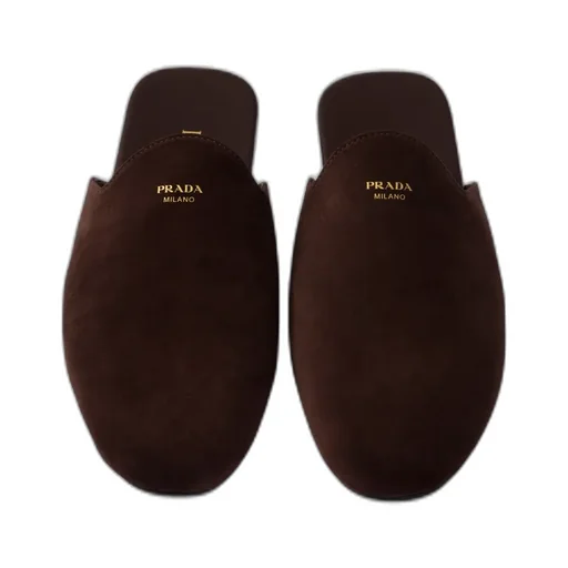 Suede Mules