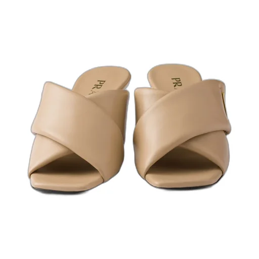 Padded Nappa Leather Sandals