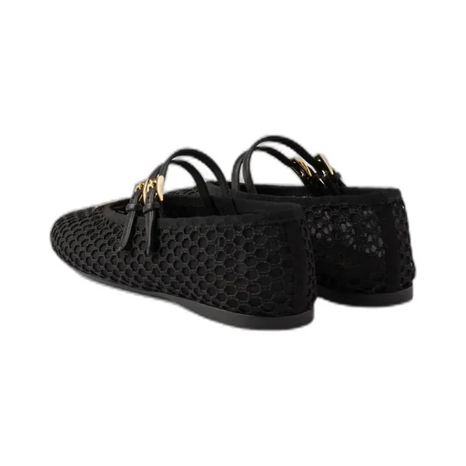 Mesh Fabric Ballerinas