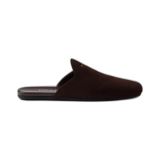 Suede Mules
