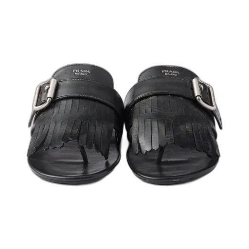 Shuffle Leather Thong Sandals