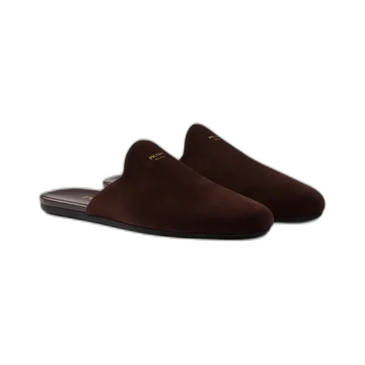 Suede Mules