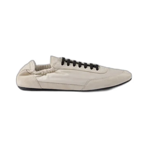 Collapse Re-Nylon And Suede Sneakers