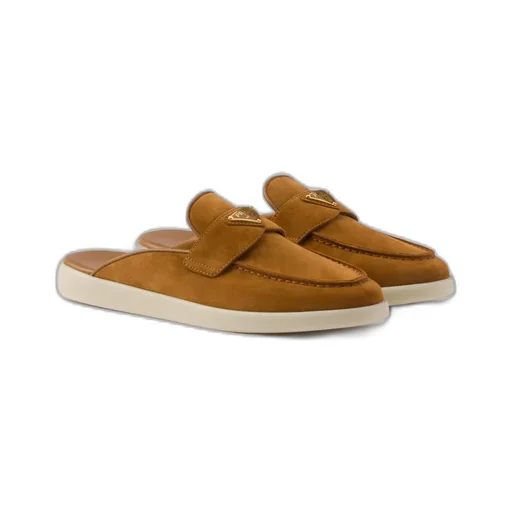 Suede Mules