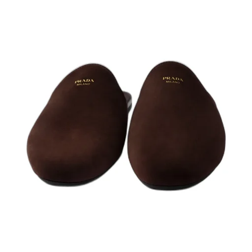 Suede Mules