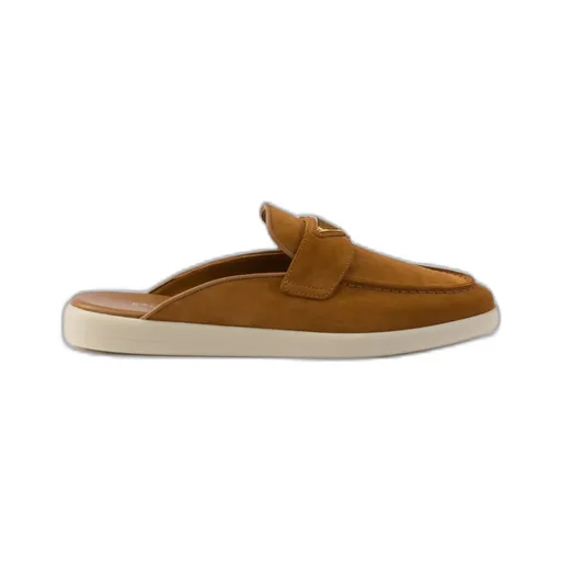 Suede Mules
