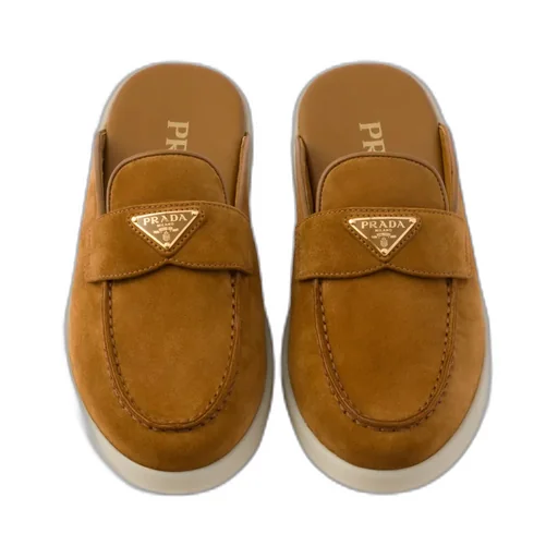 Suede Mules