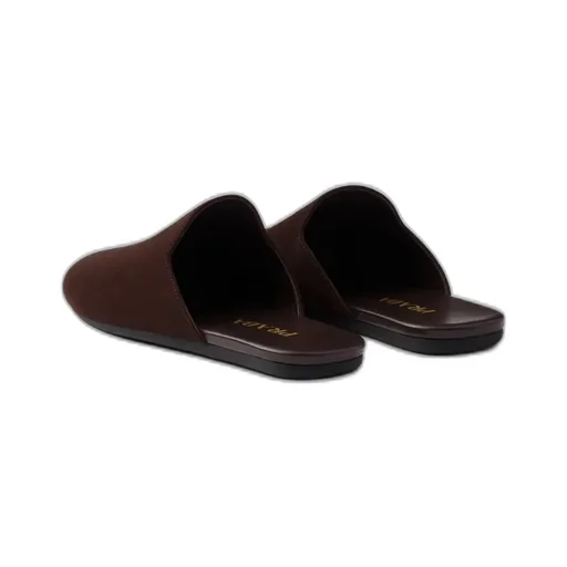 Suede Mules