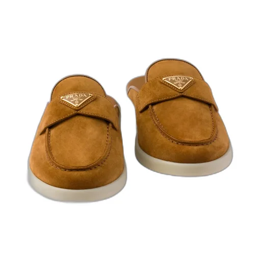 Suede Mules