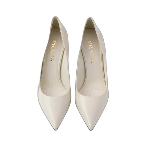 Patent Saffiano Leather Pumps