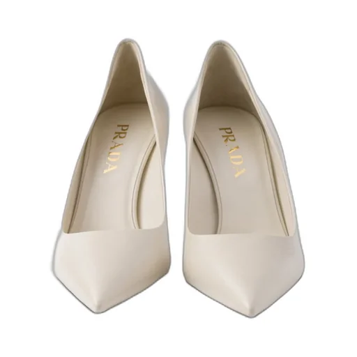 Patent Saffiano Leather Pumps